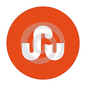 stumbleupon logo illustration. photo