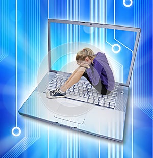 Computer Internet Cyber Bullying