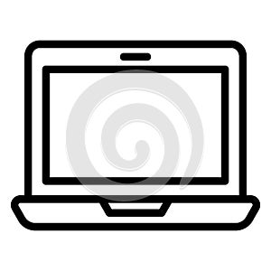 Computer Isolated Vector Icon fully editable