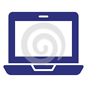 Computer Isolated Vector Icon fully editable