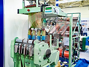 Computer jacquard needle loom