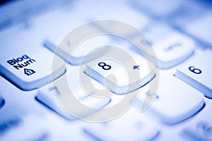 Computer keyboad keypad