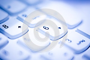 Computer keyboad keypad