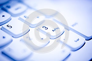 Computer keyboad keypad