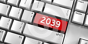 2039 - computer keyboard