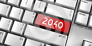 2040 - computer keyboard