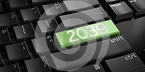 2039 - computer keyboard