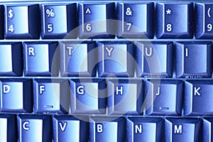 Computer keyboard detailed background photo