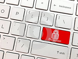 Computer keyboard enter button