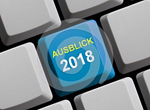 Computer Keyboard: Forecast 2018 german