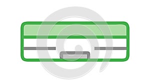 Computer Keyboard Icon, Typing, Data Entry, Digital Interface, vector design Generative AI