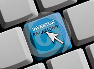 Computer Keyboard: Investor Relations