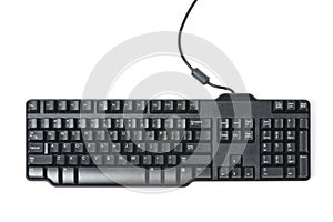 Computer keyboard isolated