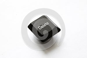 Computer keyboard keys. delete
