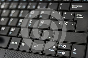 Computer keyboard with shift key available to incorporate text