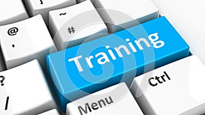 Computer keyboard training