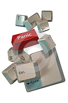 Computer keys Panic 2