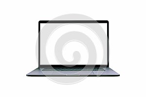 Computer laptop isolated on white background
