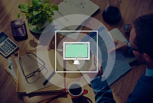 Computer Laptop Technology Digital Device Concept