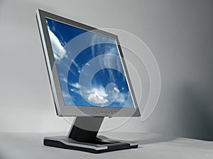 Computer LCD monitor photo