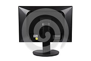 Computer LCD monitor on the back