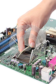 Computer mainboard cpu