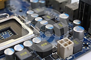 Computer mainboard cpu socket