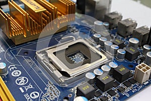 Computer mainboard cpu socket