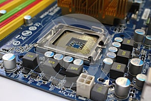 Computer mainboard cpu socket