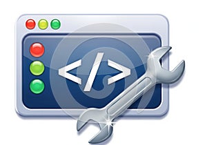 Computer maintenance with code