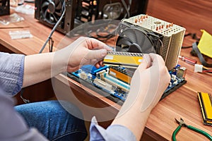 Computer maintenance upgrade and warranty repair service