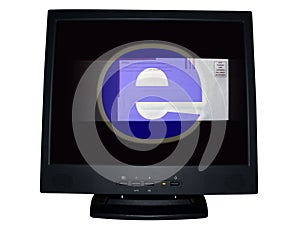 Computer monitor - email