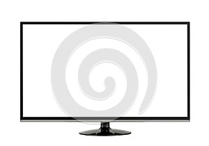 Computer monitor isolated on white