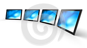 Computer monitors or screens