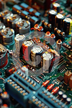 Computer motherboard components