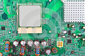 Computer motherboard, CPU socket