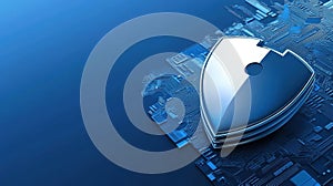 Computer mouse on circuit board, exploring the connection between hardware and technology