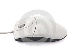 Computer mouse with clipping path