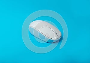 Computer Mouse Closeup, Click Concept, Wireless Technology, PC Computer Mouse
