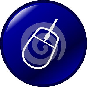 Computer mouse control vector button