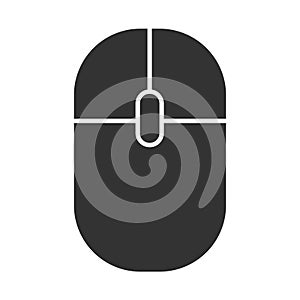 Computer mouse icon. Tool move cursor pc symbol. Click vector