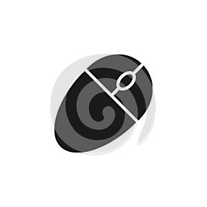 Computer Mouse icon. Vector illustration. Business concept mouse cursor pictogram