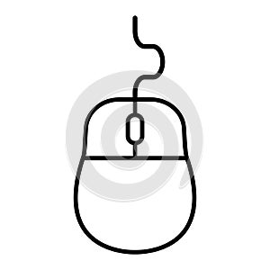 Computer mouse icon. Vector illustration