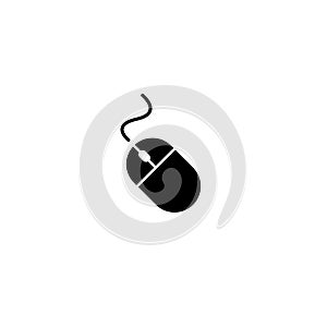 Computer Mouse Icon Vector in Trendy Style Isolated on White Background