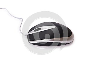 Computer mouse isolated