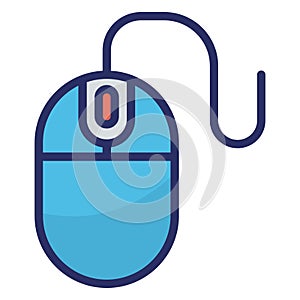 Computer Mouse  Isolated Isolated Vector Icon easily editable easily editable