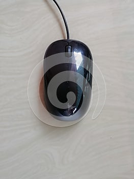 A computer mouse isolated on a white surface