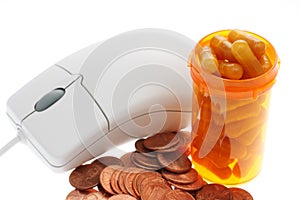 Computer mouse medicine money