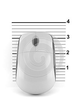 Computer mouse with mugshot