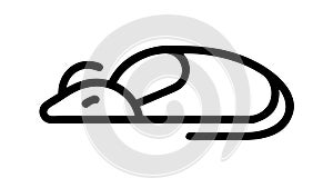 Computer Mouse Peripheral Icon, Desktop Input Device Symbol, vector design Generative AI